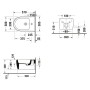 Duravit Qatego Wand Bidet mit HygieneGlace