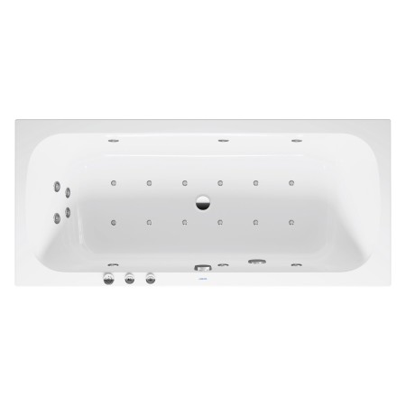 Baignoire rectangulaire à système Combi Duravit Qatego 180 x 80 cm, version encastrée