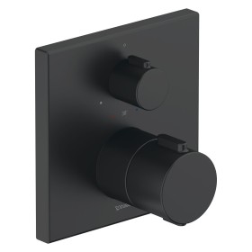 Ensemble de robinetterie thermostatique encastrée Duravit, thermostat, 1 consommateur, carré