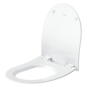 Copriwater universale Duravit a forma di D con chiusura rallentata