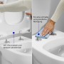 Duravit Universal WC-Sitz D-shaped mit Absenkautomatik - Detailansicht