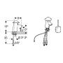 Robinet infrarouge Geberit Bambini à pile 6V - photo produit