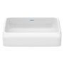 Duravit Qatego Aufsatzbecken eckig 50 x 40 cm mit HygieneGlace - Detailansicht