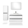 Duravit Sivida Aufsatzbecken eckig 40 cm - technische Ansicht