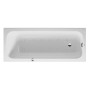 Duravit Qatego Baignoire rectangulaire avec système Air 170 x 70 cm, version encastrée