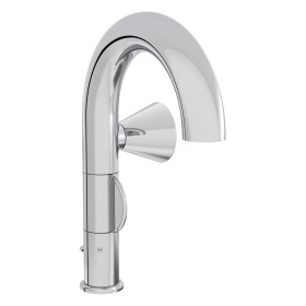 Miscelatore monocomando per lavabo VitrA Liquid 28,5 cm, versione per destrorsi