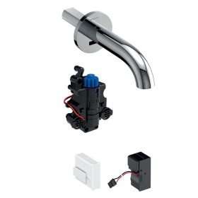 Robinetterie de lavabo Geberit Piave encastrée murale, alimentation secteur, pour boîtier de fonction UP
