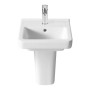 Demi-colonne Roca Ona pour lavabo - vue détaillée
