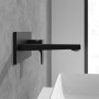 Rubinetto monocomando per lavabo Villeroy & Boch Architectura Square - vista tecnica