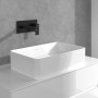 Rubinetto monocomando per lavabo Villeroy & Boch Architectura Square - vista tecnica