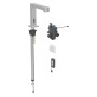 Robinet de lavabo Geberit Brenta, montage sur pied, alimenté par batterie, pour boîte de fonction UP
