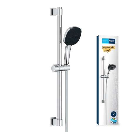 Ensemble de barre de douche GROHE Vitalio Comfort 110 de 60 cm avec 2 types de jets