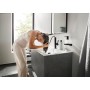 hansgrohe Finoris Miscelatore monocomando per lavabo 230 con doccetta estraibile, 2 tipi di getto - vista tecnica
