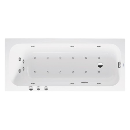 Duravit Qatego Rechteck-Whirlwanne mit Combi-System P 160 x 70 cm, Einbauversion