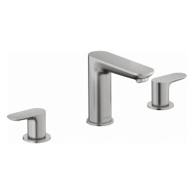 Robinetterie de lavabo Duravit Wave 3 trous avec bonde