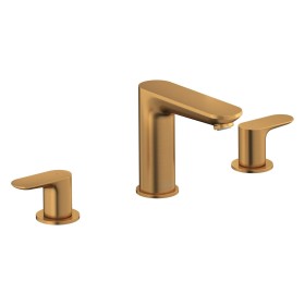 Robinet de lavabo 3 trous Duravit Wave avec vidage