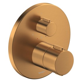 Ensemble de robinets thermostatiques encastrés Duravit, thermostat, 1 consommateur, rond