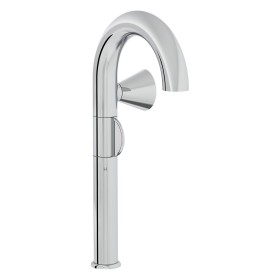 Miscelatore monocomando per lavabo VitrA Liquid 39 cm, versione per destri