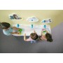 Geberit Bambini Spiel- und Waschlandschaft, 3 Waschplätze, tieferes Becken rechts - Produktansicht