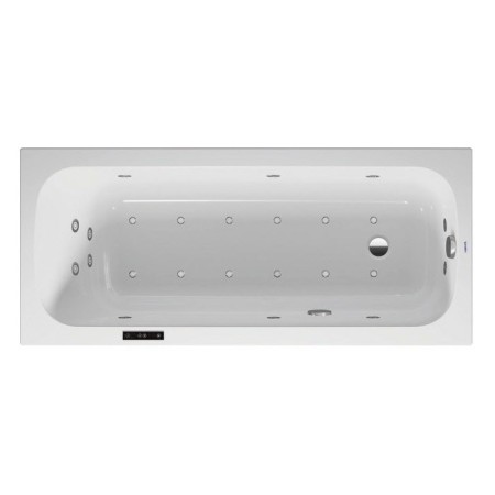 Baignoire rectangulaire Duravit Qatego avec système Combi L 160 x 70 cm, version encastrée