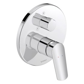 Duravit No. 1 Einhebel-Brausemischer Unterputz mit Umsteller