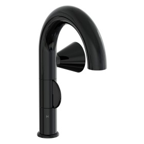 Mitigeur de lavabo monocommande VitrA Liquid 28,5 cm, version pour droitiers