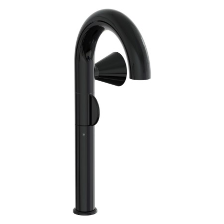 Miscelatore monocomando per lavabo VitrA Liquid 39 cm, versione per destrorsi