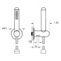 VitrA Liquid Handbrause-Set - Detailansicht