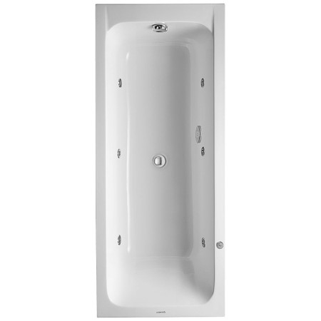 Baignoire rectangulaire Duravit D-Code 170 x 70 cm avec Jet Project