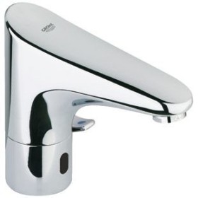 GROHE Europlus E Waschtischarmatur mit Mischeinrichtung und Batterie-Stromversorgung