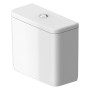 Sciacquone Duravit Qatego per collegamento in basso a sinistra, per scarico 4,5/3 l