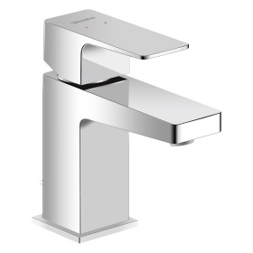 Robinetterie de lavabo monocommande Duravit Manhattan S MinusFlow avec vidage à tirette