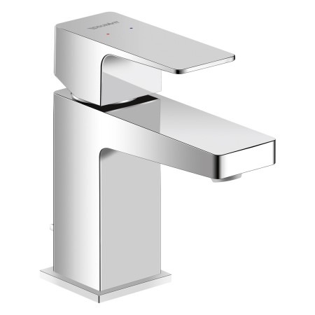 Robinetterie de lavabo monocommande Duravit Manhattan S MinusFlow avec vidage à tirette