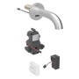 Robinet de lavabo mural Geberit Piave, alimentation électrique, pour boîte de fonction UP