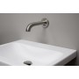 Robinet de lavabo mural Geberit Piave, alimentation électrique, pour boîte de fonction UP - vue technique
