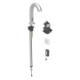 Robinet de lavabo Geberit Piave à montage sur pied, alimenté par batterie, pour boîte de fonction UP