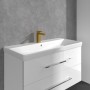 Rubinetto monocomando per lavabo Villeroy & Boch Architectura Square - vista tecnica
