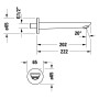 Duravit Wave Wanneneinlauf - Detailansicht