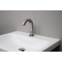 Robinet de lavabo Geberit Piave à montage sur pied, alimentation secteur, pour boîtier de fonction UP - vue technique