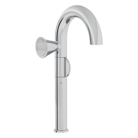 Mitigeur de lavabo monocommande VitrA Liquid 39 cm, version pour gaucher