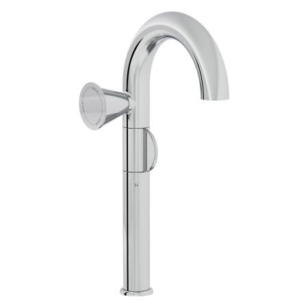 Mitigeur de lavabo monocommande VitrA Liquid 39 cm, version pour gaucher