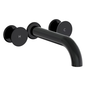 Robinet de lavabo à deux poignées VitrA Liquid 25,5 cm