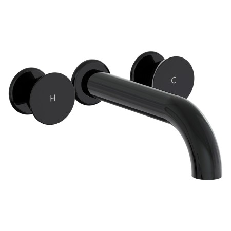Robinet de lavabo à deux poignées VitrA Liquid 25,5 cm