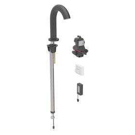 Geberit Piave Waschtischarmatur Standmontage, Batteriebetrieb, für UP-Funktionsbox