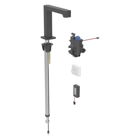 Geberit Brenta Waschtischarmatur Standmontage, Batteriebetrieb, mit AP-Funktionsbox