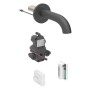 Robinet de lavabo Geberit Piave encastré au mur, fonctionnement par générateur, pour boîte de fonction UP