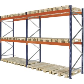 SCAFFALE PORTAPALLET INIZIO 3m A - 2.7m L - 110cm P - 9 posti pallet