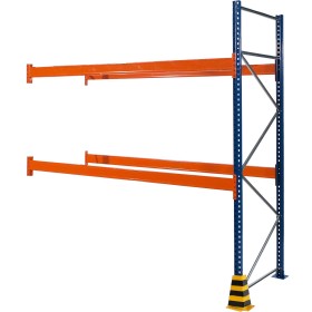 Wolfstahl PALETTENREGAL ANBAUELEMENT 3m hoch - 2.7m breit - 110cm tief 9 Palettenplätze