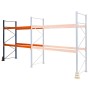 Wolfstahl PALETTENREGAL ANBAUELEMENT 3m hoch - 2.7m breit - 110cm tief 9 Palettenplätze - Produktansicht