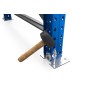 Wolfstahl PALETTENREGAL ANBAUELEMENT 3m hoch - 2.7m breit - 110cm tief 9 Palettenplätze - Produktansicht